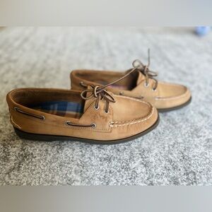 NWB Women Sperry Authentic Original Boat Shoe Sahara (Honey Sole) #9155240 sz 10